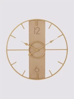 Heine Home Wanduhr In Goldfarben