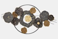 Heine Home Wanddeko In Grau-goldfarben