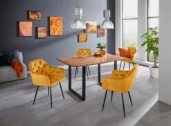 HELA 4-Fußstuhl In Vintage Curry -Haushaltsgegenstände Rabatt ff3331da5e6817cbbbcea8cc8f9ca3ce